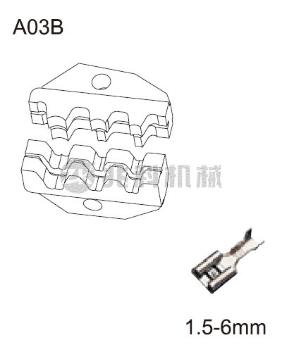 端子壓接模具